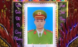 Công nhận liệt sỹ cho cán bộ công an hy sinh khi làm nhiệm vụ