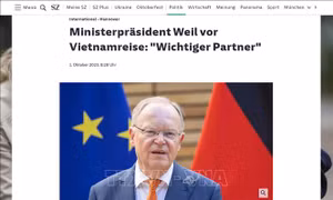Bang Niedersachsen của Đức lạc quan về cơ hội hợp tác rộng mở với Việt Nam