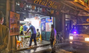 Hà Nội: Kiểm tra, nhắc nhở hàng quán đóng cửa sau 21 giờ