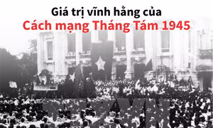 Giá trị vĩnh hằng của Cách mạng Tháng Tám 1945