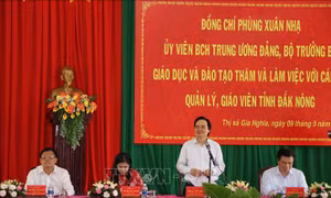 Đắk Nông kiến nghị có cơ chế đặc thù cho ngành giáo dục