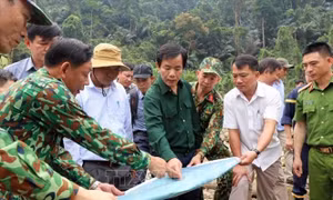 Vụ sạt lở ở Rào Trăng 3: Khảo sát, lên phương án tìm kiếm thi thể tại khu vực bãi bồi