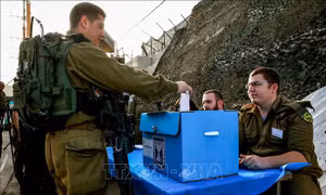 Lực lượng phòng vệ Israel bỏ phiếu sớm trước ngày bầu cử chính thức