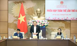 Phó Chủ tịch Thường trực Quốc hội dự hội nghị tổng kết năm 2023 của Hội đồng Dân tộc