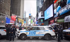 Cảnh sát New York tăng cường an ninh trước ngày ông Trump ra trình diện trước tòa