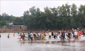 Độc đáo Lễ phá Bàu Vàng của đồng bào S’tiêng