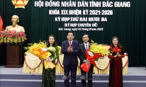 Bầu Chủ tịch HĐND và UBND tỉnh Bắc Giang