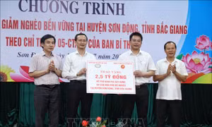 Bắc Giang: Kết nối, hỗ trợ công tác giảm nghèo bền vững tại huyện Sơn Động
