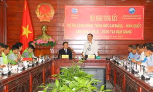 Nhân rộng mô hình làng nông thôn mới Saemaul