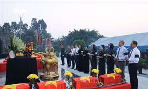 Bình Phước; Truy điệu, an táng 43 hài cốt liệt sỹ
