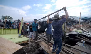 Indonesia kêu gọi quốc tế hỗ trợ khắc phục thảm họa động đất, sóng thần kinh hoàng