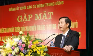 Chuyển biến mạnh trong kiểm tra, giám sát ở Đảng bộ Khối các cơ quan Trung ương