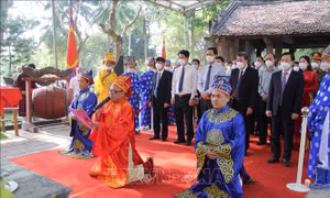 Lễ tưởng niệm 1017 năm ngày mất của Lê Đại Hành Hoàng đế