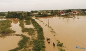Lũ lụt diện rộng tại Lào, 46 người chết trong tháng 7 và 8
