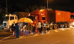 Đề nghị miễn dán thẻ nhận diện xe chở hàng dễ hỏng vào vùng dịch