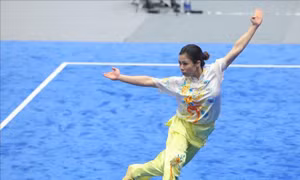 Hoàng Thị Phương Giang giành thêm 1 Huy chương Vàng cho Wushu Việt Nam