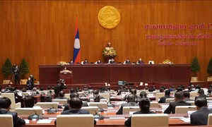 Lào khai mạc kỳ họp bất thường lần thứ nhất Quốc hội khóa IX