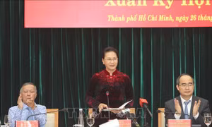 Chủ tịch Quốc hội: Nên có thêm chính sách chăm lo, hỗ trợ đời sống cho đội ngũ văn nghệ sĩ