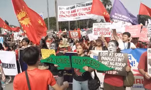 Video hàng nghìn người Philippines xuống đường phản đối tham nhũng