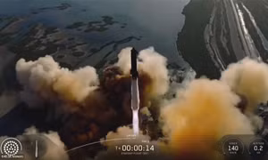 Video SpaceX phóng thành công tên lửa Starship lần thứ 11