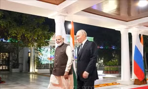 Tổng thống Putin thăm Ấn Độ, đặt trọng tâm vào hợp tác thương mại, quốc phòng và năng lượng 