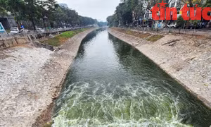 Hà Nội đang thực hiện các giải pháp để "hồi sinh" sông Tô Lịch