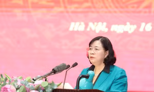 Bí thư Thành ủy Hà Nội Bùi Thị Minh Hoài