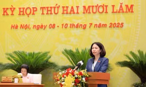 Phó Chủ tịch UBND TP Hà Nội Vũ Thu Hà 