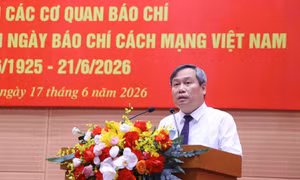 Chủ tịch UBND TP Hà Nội Vũ Đại Thắng phát biểu tại hội nghị.