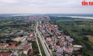 Hiện trạng đại lộ cảnh quan sông Hồng.