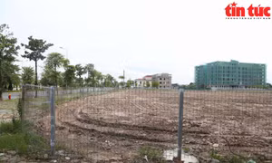 Khu đất tái định cư dành cho các hộ dân ở khu phía Đông hồ Hoàn Kiếm.