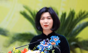 Chủ tịch HĐND TP Hà Nội Phùng Thị Hồng Hà.