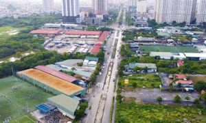 Khu đất quy hoạch làm Khu công viên văn hóa - vui chơi, giải trí, thể thao Hà Đông.
