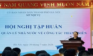 Bồi dưỡng nghiệp vụ công tác thanh niên: Từ quản lý đến đồng hành, phát huy