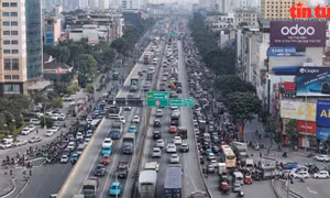 Hà Nội phân luồng giao thông trong dịp nghỉ Quốc khánh 2/9