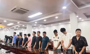 Các đối tượng thuộc Viện Pháp y tâm thần Trung ương bị bắt.
