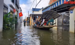 Một tuần vùng ‘rốn lũ’ Thủ đô căng mình chống lũ
