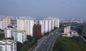 Khu nhà ở cho thuê tại Pháp Vân (phường Yên Sở, Hà Nội).