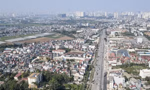Hiện trạng Quốc lộ 1A trước khi mở rộng lên 90m.