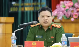 Thượng tá Nguyễn Thành Lâm - Trưởng phòng Cảnh sát Quản lý hành chính về trật tự xã hội (CATP Hà Nội).