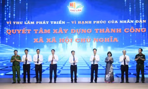 Xã Thư Lâm khởi động xây dựng mô hình xã xã hội chủ nghĩa.