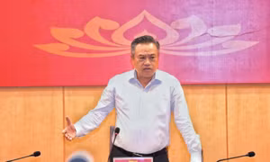Chủ tịch UBND TP Hà Nội Trần Sỹ Thanh.