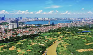 Theo quy hoạch tầm nhìn 100 năm, TP Hà Nội sẽ tái cấu trúc đô thị trung tâm.