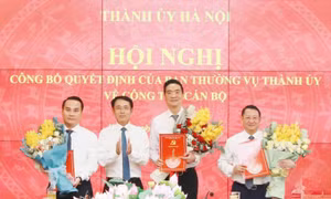 Hà Nội điều động, phân công nhiều 4 bộ chủ chốt