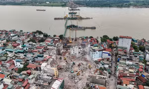 Hà Nội đang giải phóng mặt bằn 27 dự án lớn.