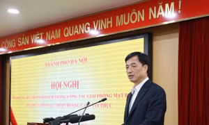 Bí thư Thành ủy Hà Nội Nguyễn Duy Ngọc.