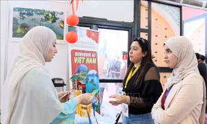 Điểm đến Việt Nam 'níu chân' khách quốc tế tại Hội chợ du lịch Algeria