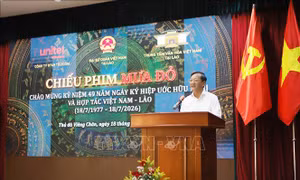 'Mưa Đỏ' giúp giáo dục về lòng biết ơn và niềm tự hào về tình đoàn kết đặc biệt Việt-Lào