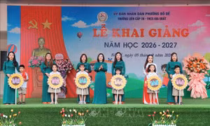 Học sinh, sinh viên sẵn sàng bước vào năm học mới 2026-2027