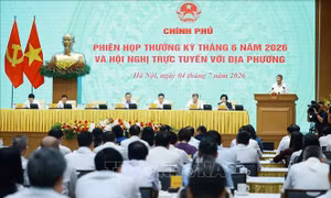 Nghị quyết phiên họp Chính phủ thường kỳ tháng 6/2026 và Hội nghị Chính phủ với địa phương